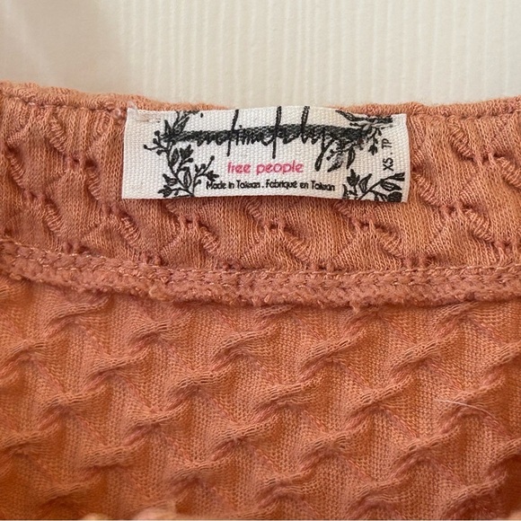 Free People Intimately Bodysuit Peach/Light Coral XS - Picture 4 of 10